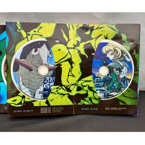 Funimation Blue Gender The Complete Series DVD Set, 26 Episodes & Movie, 9 Discs - Picture 8 of 14